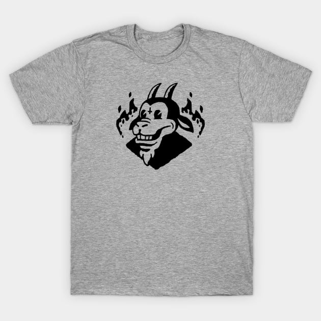 Hell Goat T-Shirt by HuffNPuff